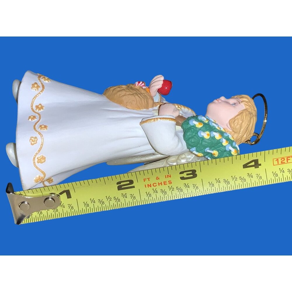 Hallmark 1996 Christkindl  Christmas Visitors Angel Ornament #2 in Series - Picture 13 of 13